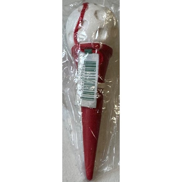 Midwest of Cannon Falls Santa Golf Tee Plastic Christmas Ornament 4.5" Tall - Picture 4 of 9